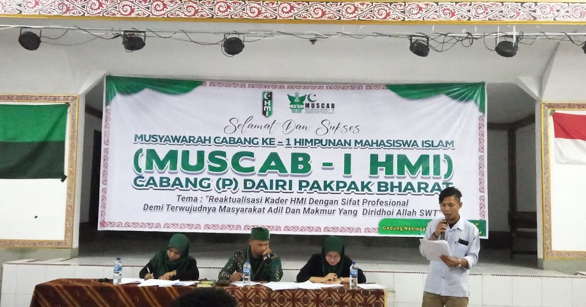 HMI gedong tataan Gelar Musyawarah Cabang